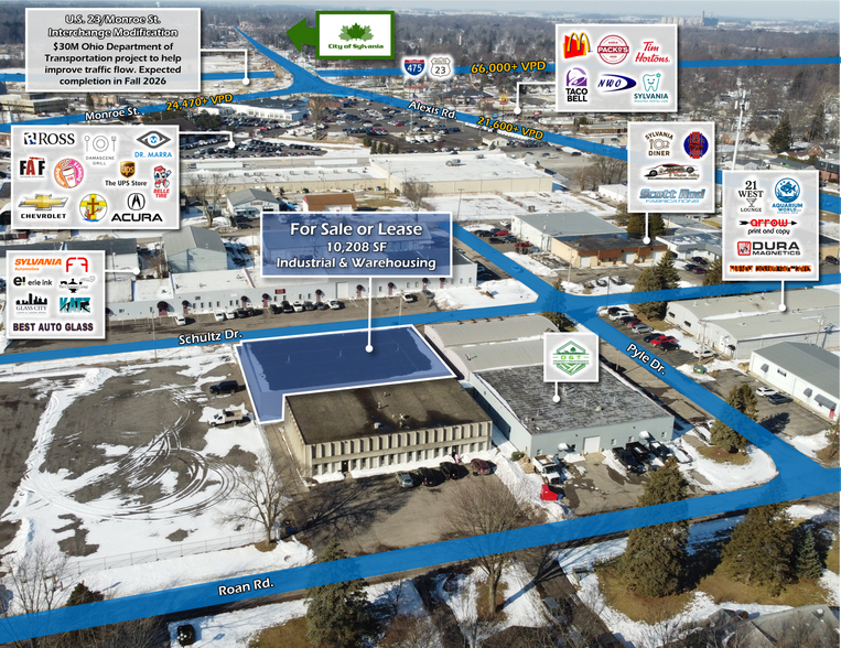 More Photos Of 5444 Schultz Dr, Sylvania Warehouse For Sale