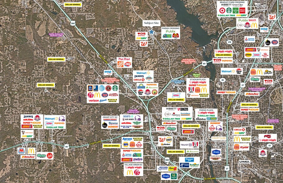 More Photos Of 5412 Summerville Rd, Phenix City Land For Lease