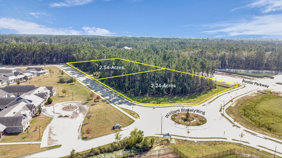 Primary Photo Of 90 William Blakely xing, Pooler Land For Sale