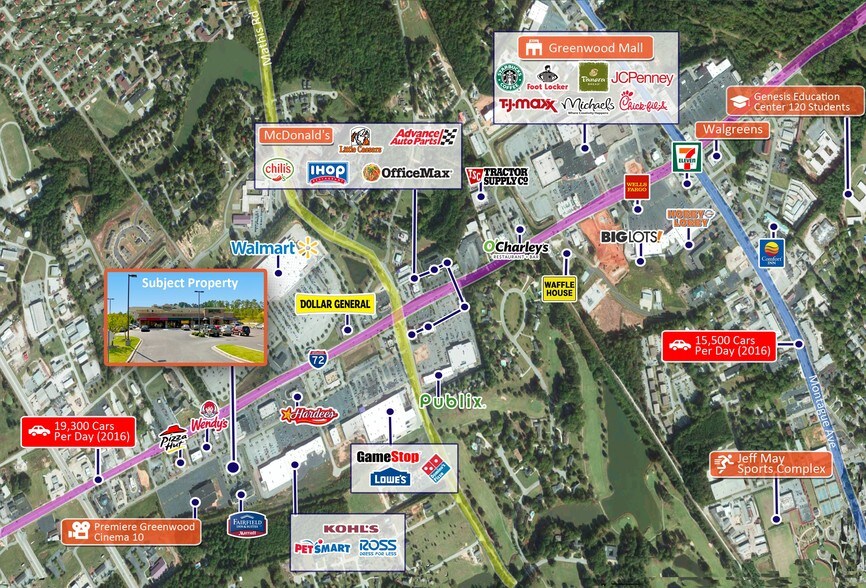 More Photos Of 529 Bypass 72 NW, Greenwood Restaurant For Sale