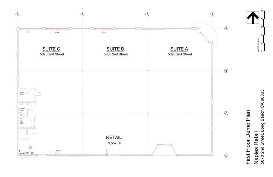 More Photos Of 5670 E 2nd St, Long Beach Bank For Lease