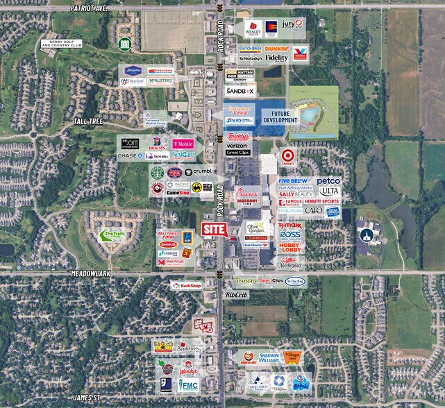 More Photos Of 1700 N Rock Rd, Derby Storefront For Lease