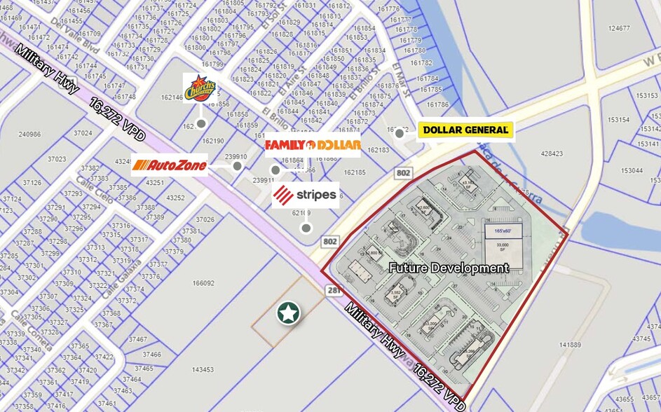 More Photos Of 1395 Military Hwy, Brownsville Land For Lease