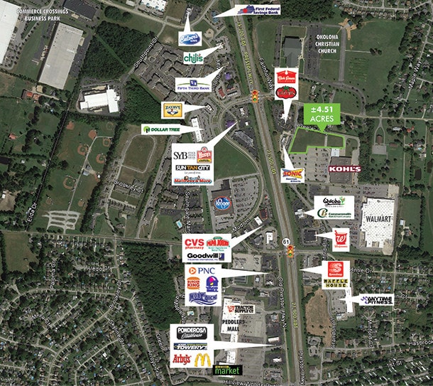 Primary Photo Of 11801 Standiford Plaza Dr, Louisville Land For Lease