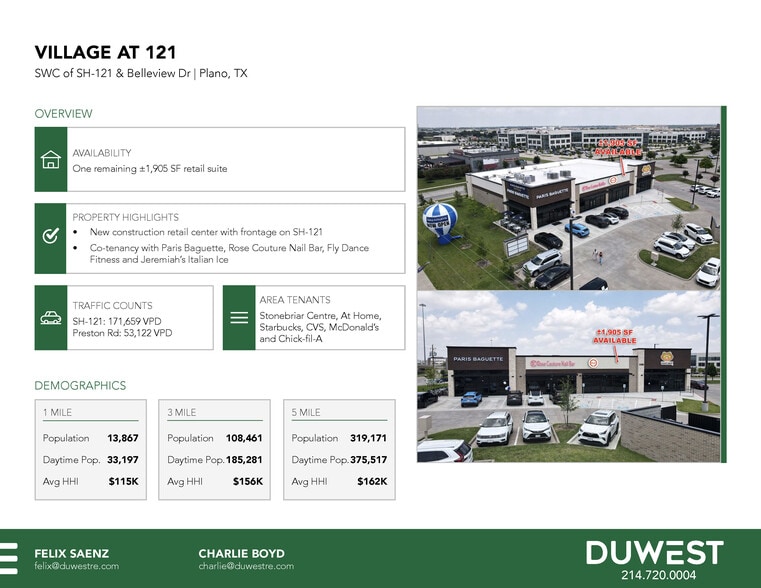 More Photos Of 5500 State Highway 121, Plano General Retail For Lease