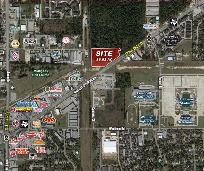 FM 1960 At Jones Rd, Houston, TX 77070 Land For Sale