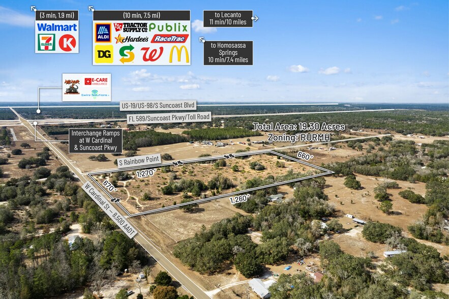 More Photos Of 6725 S Rainbow Pt, Homosassa Land For Sale