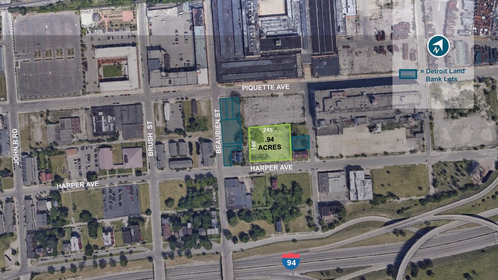 More Photos Of 547 Harper Ave, Detroit Land For Sale