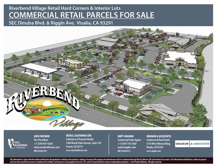 Primary Photo Of SEC N Dinuba Blvd and W Riggin Ave, Visalia Land For Sale