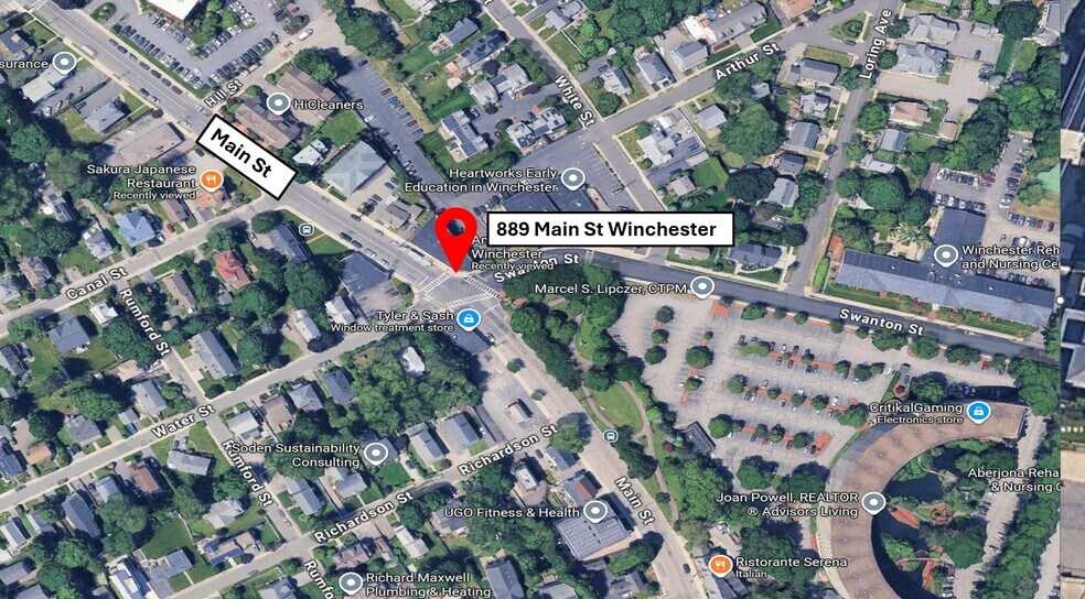 More Photos Of 881-889 Main St, Winchester Storefront Retail Office For Lease