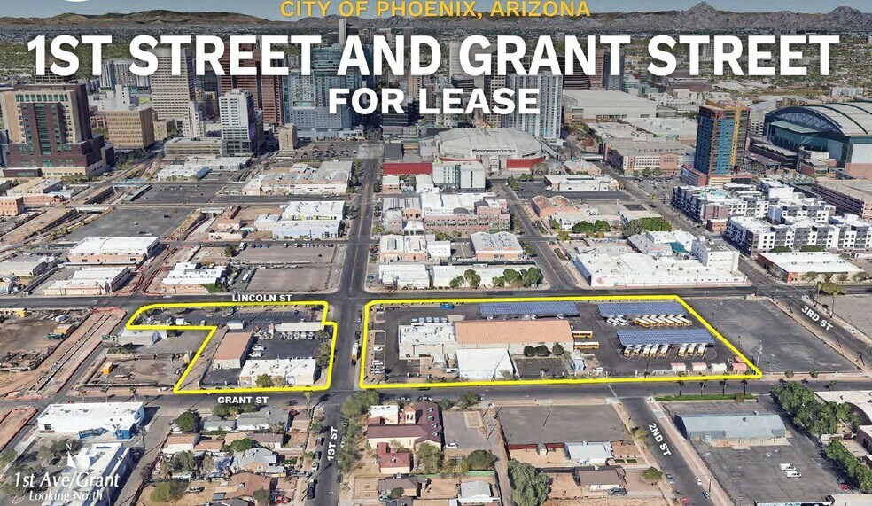 Primary Photo Of 1st St & Grant St, Phoenix Land For Lease