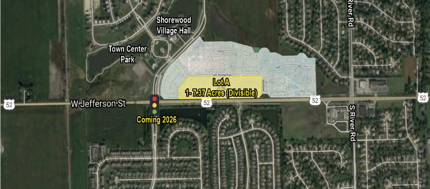 Primary Photo Of NEC Jefferson St. & Wynstone Blvd, Shorewood Land For Sale