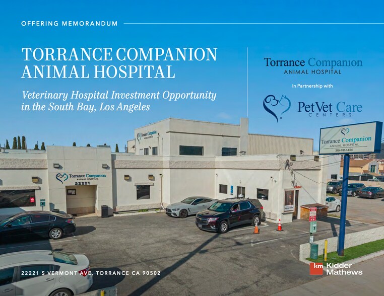 Primary Photo Of 22221 S Vermont Ave, Torrance Veterinarian Kennel For Sale