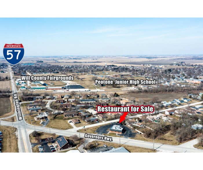Primary Photo Of 514 S Governors Hwy, Peotone General Retail For Sale
