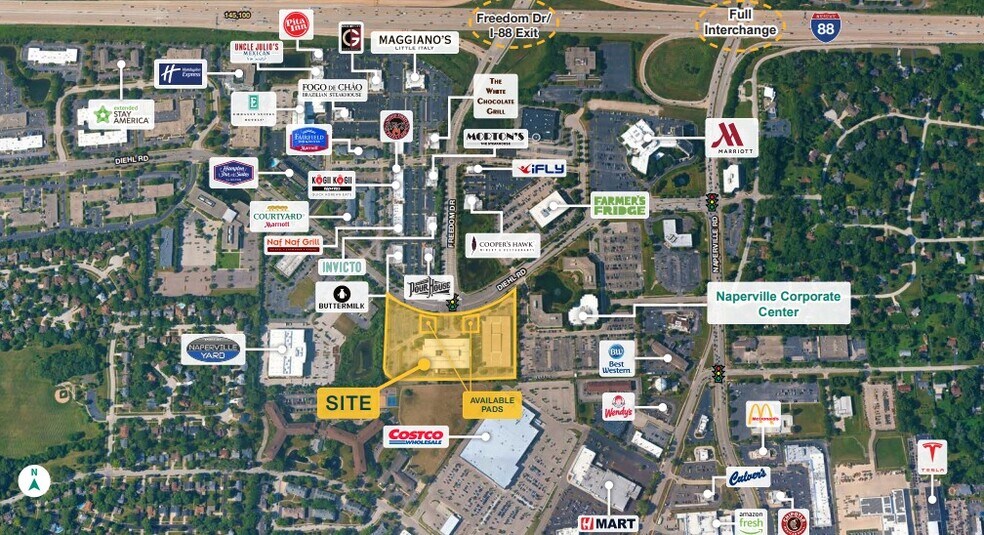 Primary Photo Of 1240 E Diehl Rd, Naperville General Retail For Lease