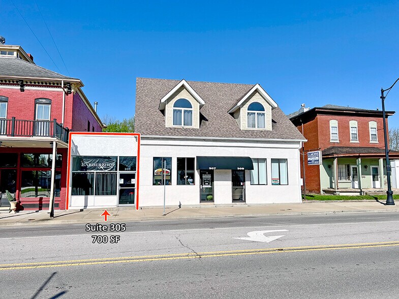 Primary Photo Of 305-309 N Illinois St, Belleville Storefront Retail Residential For Lease