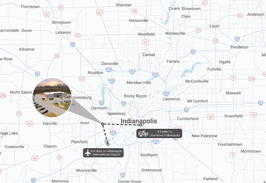 More Photos Of 120 S Country Club Rd, Indianapolis General Retail For Sale