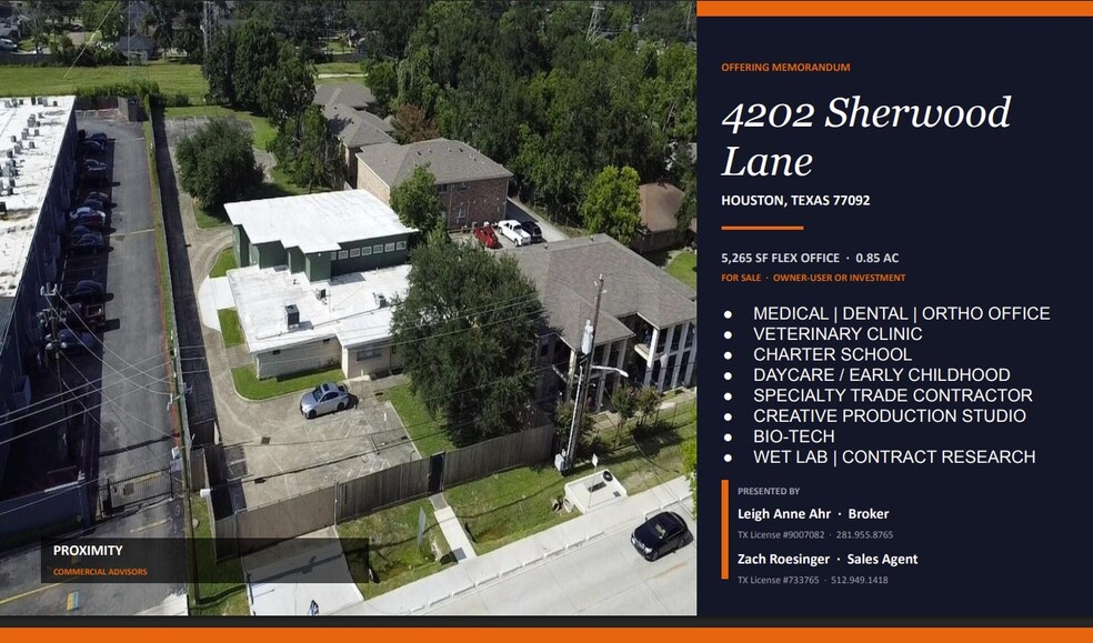 More Photos Of 4202 Sherwood Ln, Houston Loft Creative Space For Sale