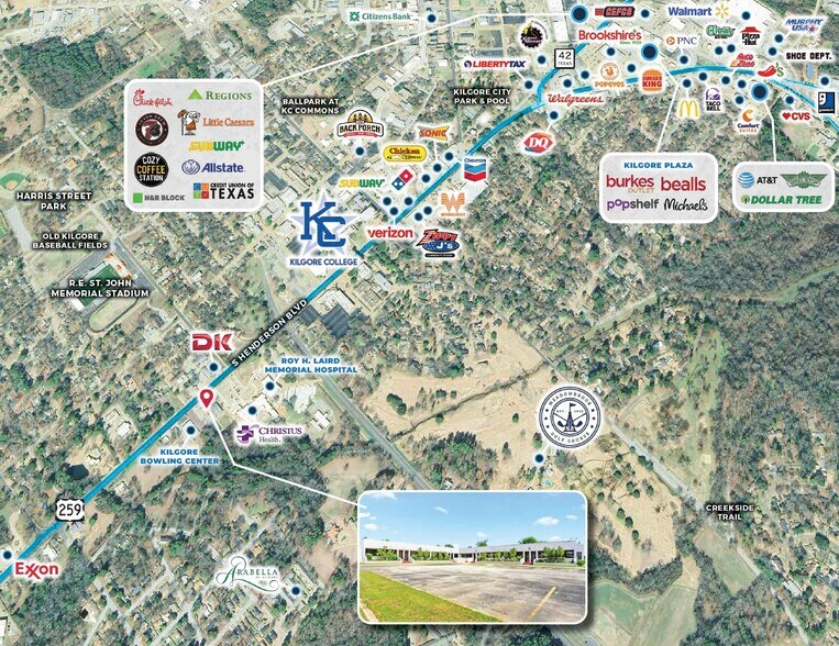 More Photos Of 1718 S Henderson Blvd, Kilgore Medical For Lease