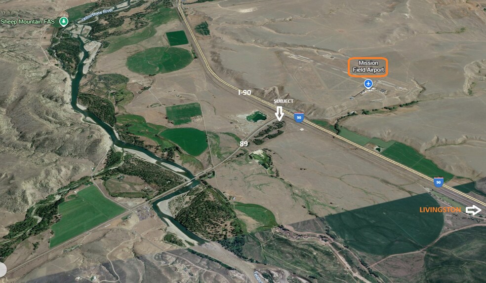 More Photos Of I-90 Interchange @ at 89, Livingston Land For Sale