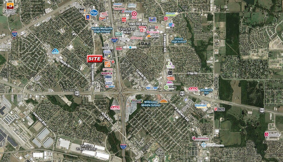 More Photos Of 18775 Lyndon B Johnson Fwy, Mesquite Freestanding For Lease