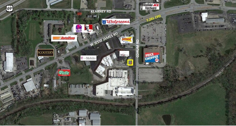 More Photos Of 122-130 Corum Rd, Excelsior Springs General Retail For Lease