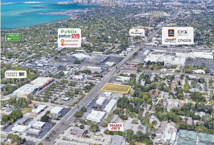 More Photos Of 4001 S Tamiami Trl, Sarasota Land For Lease