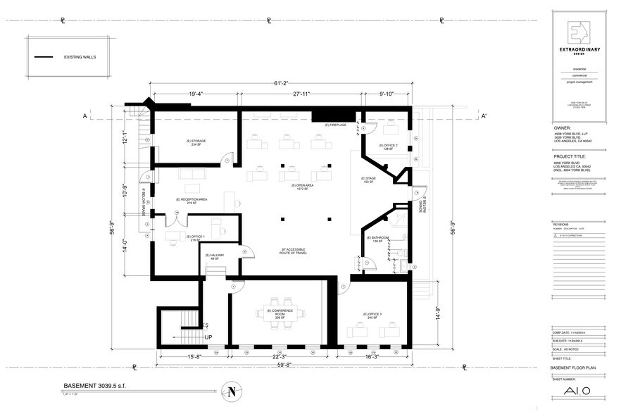 More Photos Of 4908 York Blvd, Los Angeles Lodge Meeting Hall For Lease