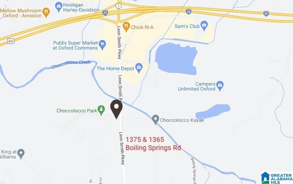 Primary Photo Of 1375 Boiling Springs Rd, Oxford Land For Sale