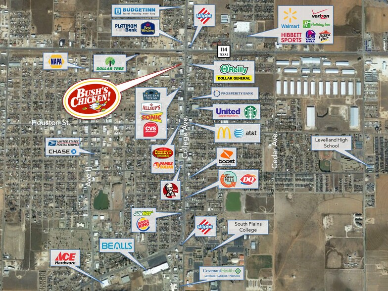 More Photos Of 106 College Ave, Levelland Restaurant For Sale