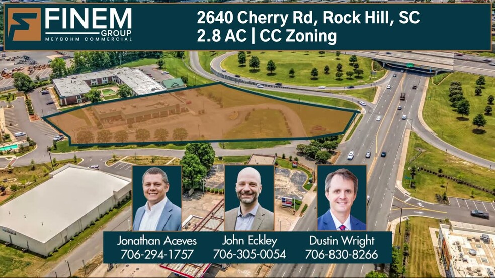 Primary Photo Of 2640 Cherry Rd.- 2.8 Acres, Rock Hill Land For Sale