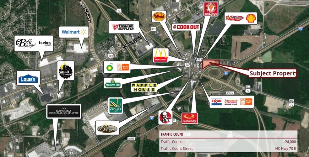 More Photos Of 433 US Hwy 70 E, Selma Land For Sale