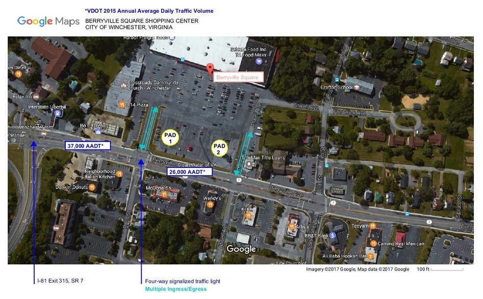 More Photos Of 1141 Berryville Ave, Winchester Land For Lease