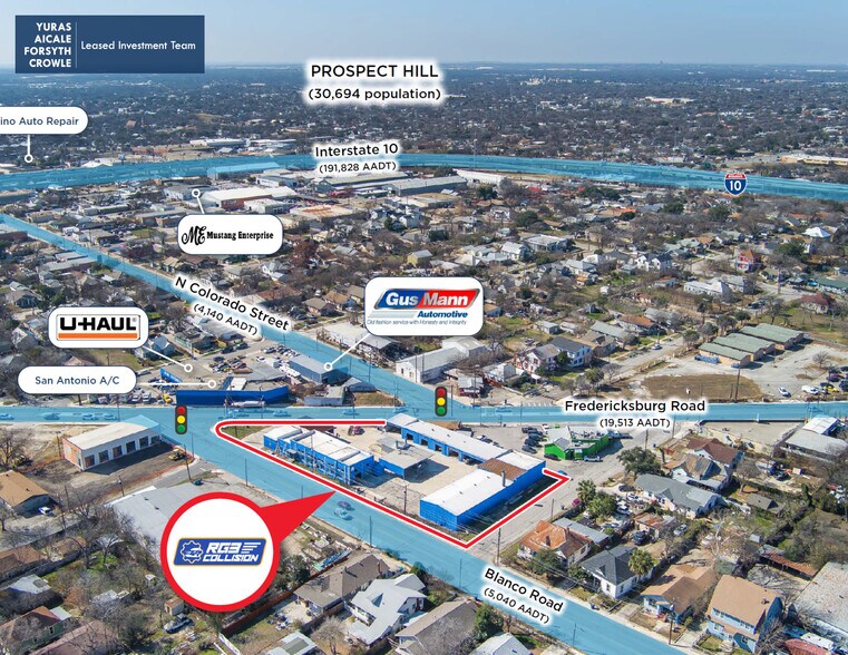 More Photos Of 103 Blanco Rd, San Antonio Auto Repair For Lease