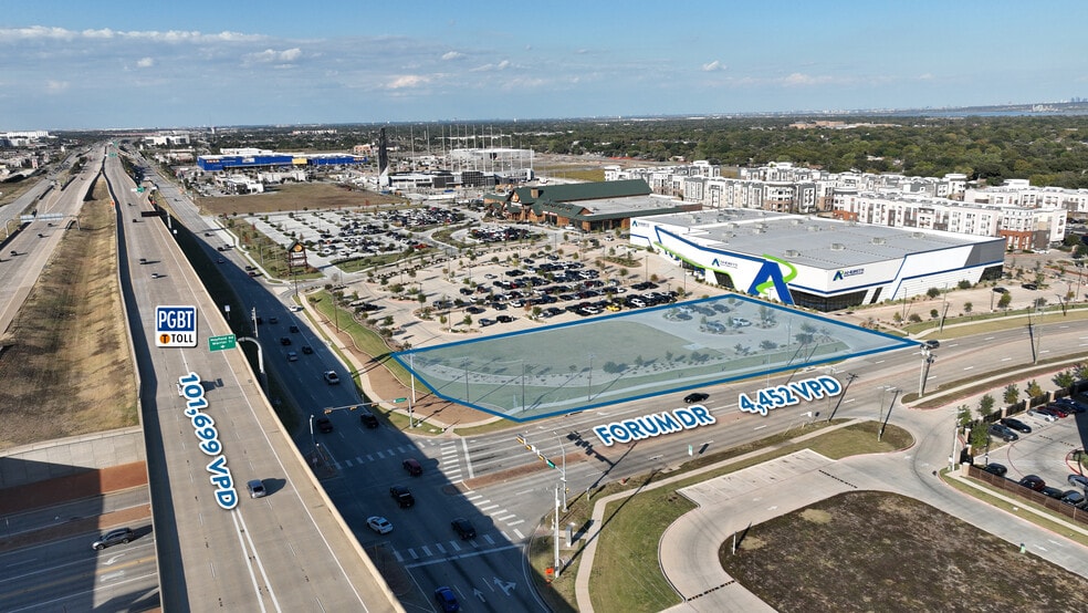 Primary Photo Of NWQ Forum and Hwy 161 dr, Grand Prairie Land For Lease