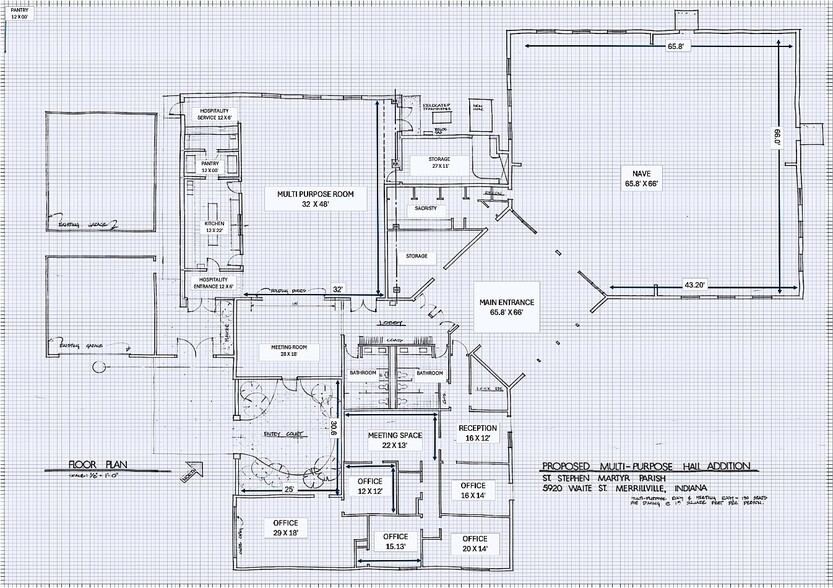 More Photos Of 5920 Waite St, Merrillville Religious Facility For Sale