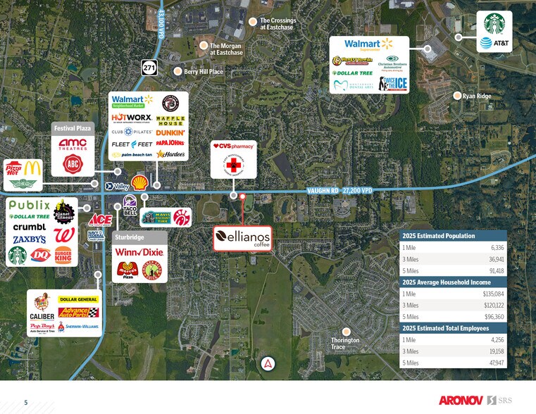 More Photos Of 8428 Vaughn Rd, Montgomery Fast Food For Sale