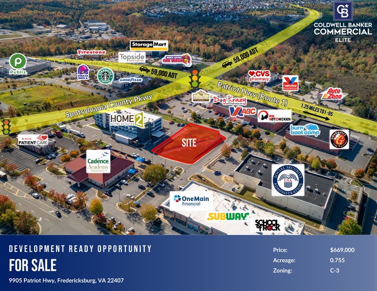 Primary Photo Of 9905 Patriot Hwy, Fredericksburg Land For Sale