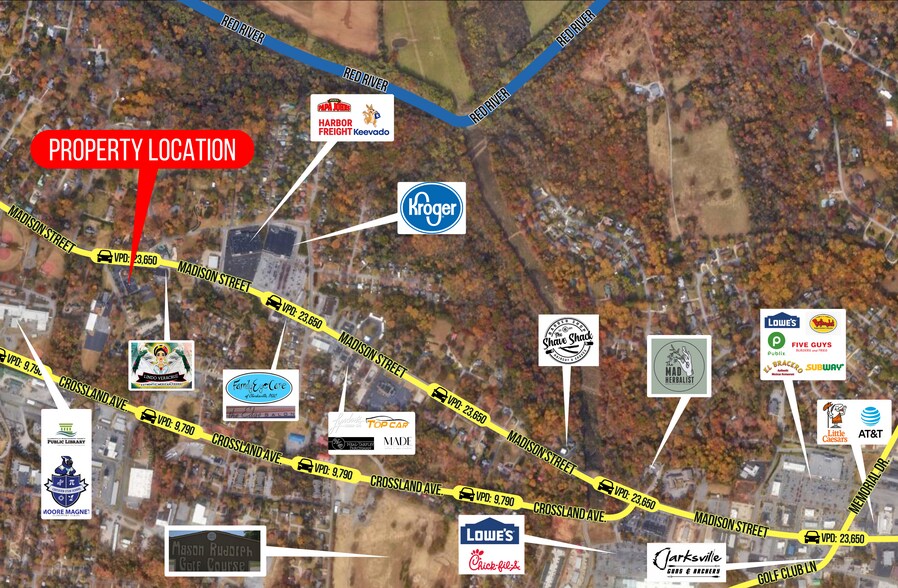 More Photos Of 1430 Madison St, Clarksville Bank For Lease