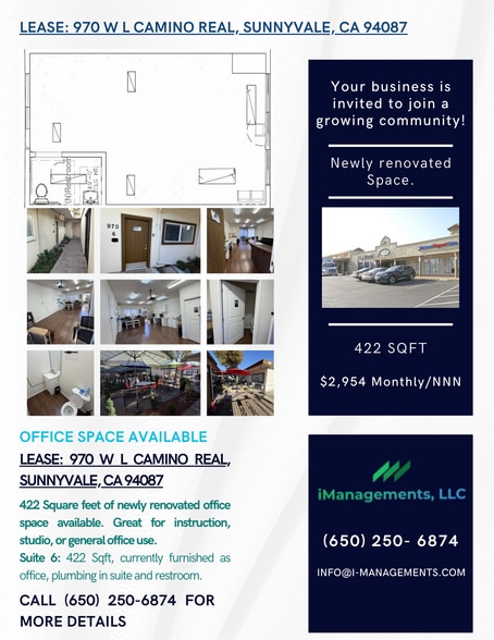 More Photos Of 970-980 W El Camino Real, Sunnyvale Unknown For Lease