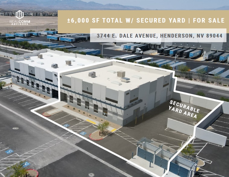 Primary Photo Of 3744 E Dale Ave, Henderson Warehouse For Sale