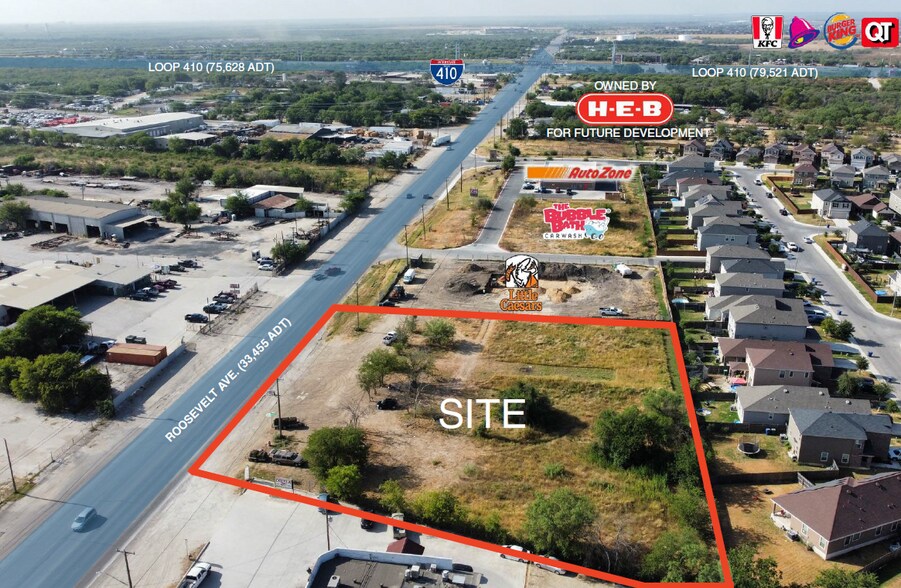 Primary Photo Of NWC Loop 410 & Roosevelt Ave, San Antonio General Retail For Lease