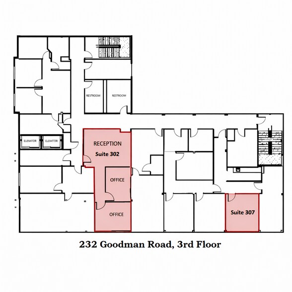 More Photos Of 232 Goodman Rd W, Southaven Medical For Lease