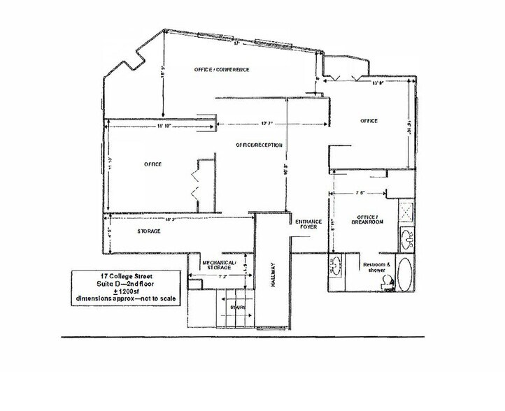 More Photos Of 17 College St, Greenville Storefront Retail Office For Lease