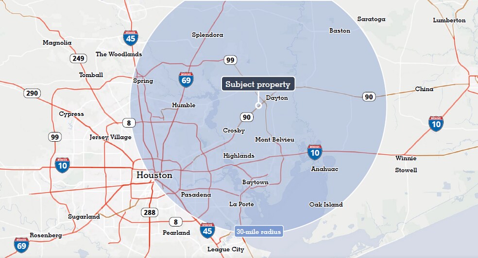 More Photos Of 9500 US-90, Dayton Land For Sale