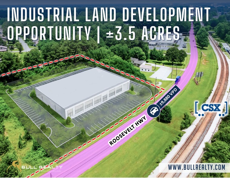 Primary Photo Of 2723 Roosevelt Hwy, College Park Land For Sale