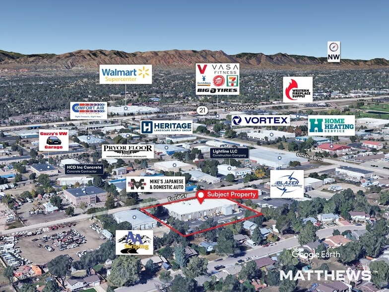 More Photos Of 1335 Ford St, Colorado Springs Warehouse For Lease