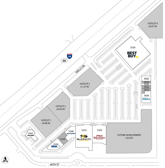More Photos Of E Skelly Dr, Tulsa Land For Lease
