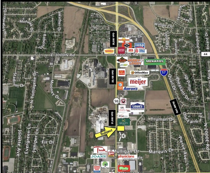 Primary Photo Of 730 N Kinzie Ave, Bradley Land For Sale