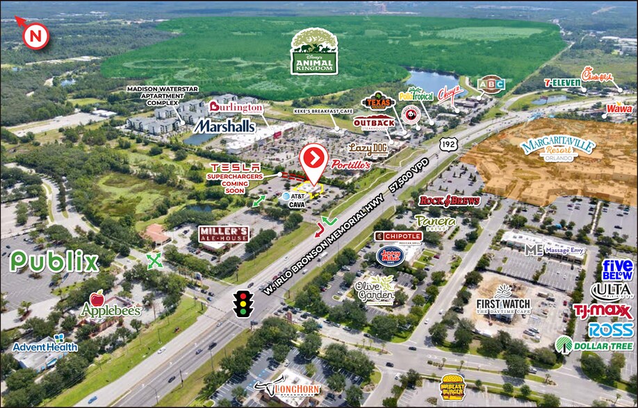 More Photos Of 8085 W Irlo Bronson Memorial Hwy, Kissimmee Restaurant For Lease